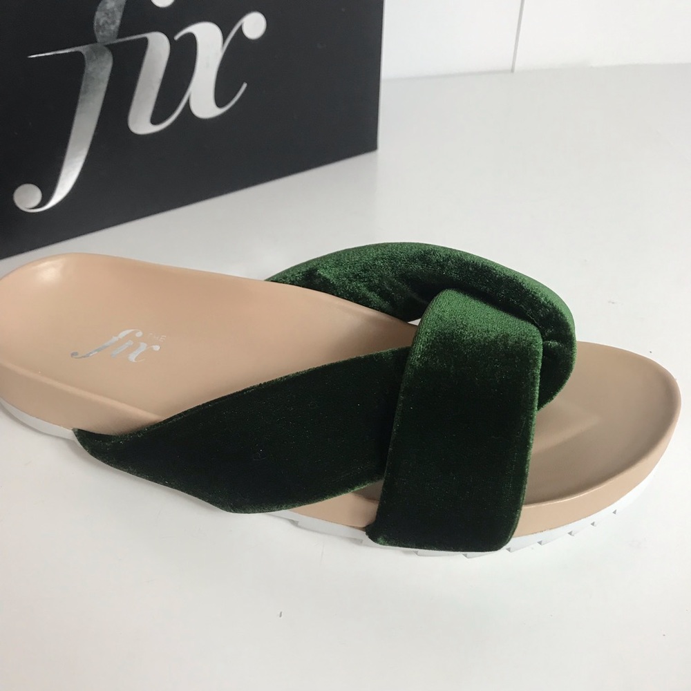 The fix twist strap soft bed slide sandal new! - Picture 2 of 6